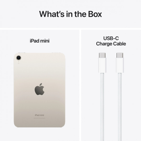 Планшет Apple iPad Mini (2024) Wi-Fi 256GB, Сияющая звезда в Барнауле