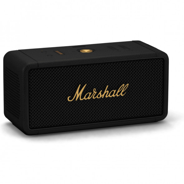 Портативная акустика Marshall Middleton, 60 Вт, черный и латунный в Барнауле