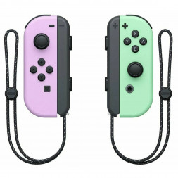 Геймпад Nintendo Switch Joy-Con controllers Duo, пастельный пурпурный / пастельный зеленый