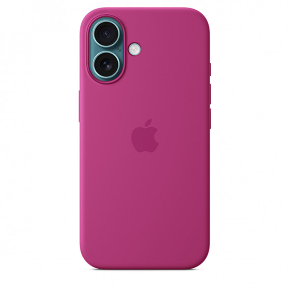 Чехол Apple для iPhone 16 Plus Silicone MagSafe, Fuchsia (MYYE3ZM/A) в Барнауле