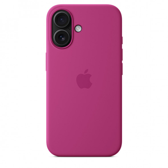 Чехол Apple для iPhone 16 Plus Silicone MagSafe, Fuchsia (MYYE3ZM/A) в Барнауле