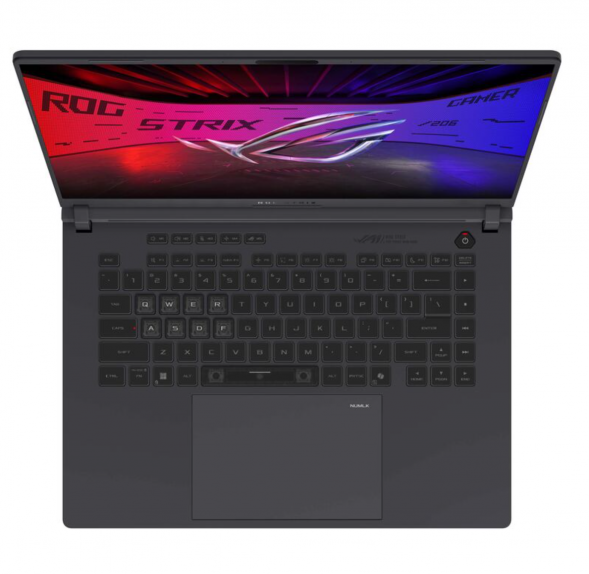 Ноутбук ASUS ROG Strix G16 2025 G615LR-S5222 (Intel Core Ultra 9 275HX 2700MHz/16&amp;quot;/2560x1600/32Gb/1Tb/NVIDIA GeForce RTX 5070Ti/Без ОС) Серый в Барнауле