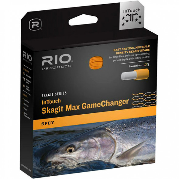 Леска RIO InTouch Skagit Max GameChanger #7/8 525gr, Dk Aqua/Lt Aqua/Orange в Барнауле