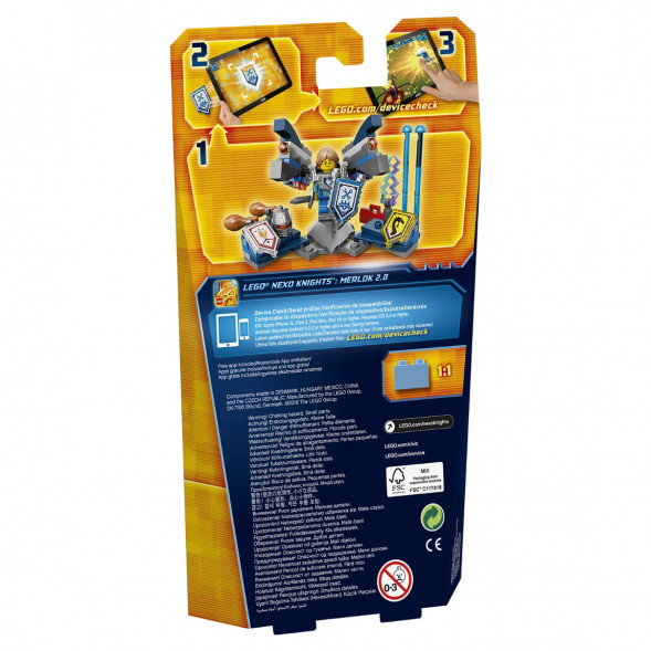 Конструктор LEGO Nexo Knights 70333 Робин – Абсолютная сила в Барнауле