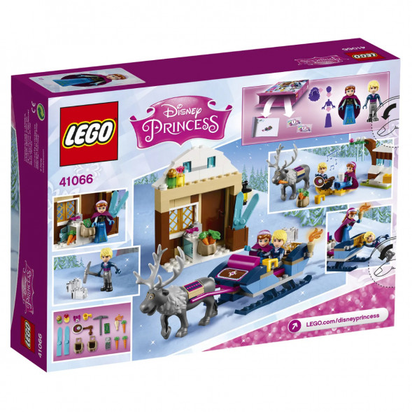 Конструктор LEGO Disney 41066 Princess Анна и Кристоф: прогулка на санях в Барнауле
