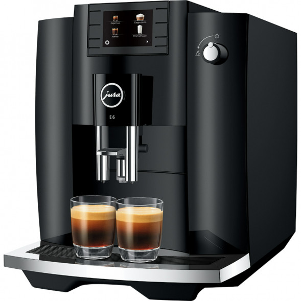 Кофемашина Jura E6, Piano Black в Барнауле