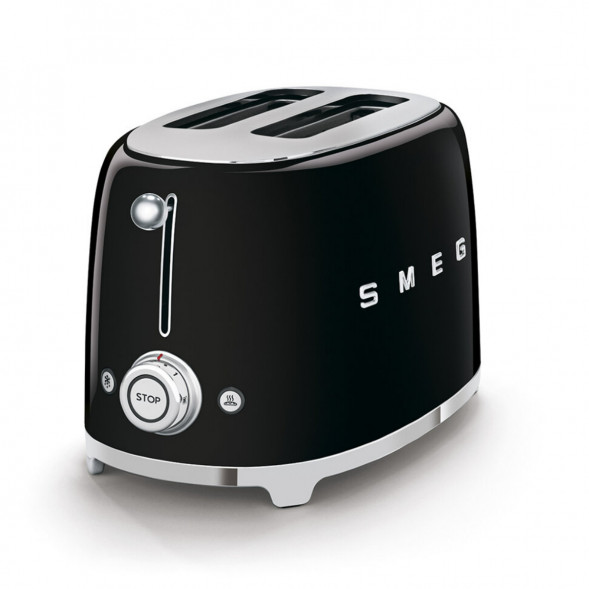 Тостер Smeg TSF01BLEU, черный в Барнауле