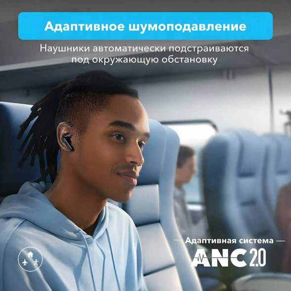 Беспроводные наушники Anker Soundcore Liberty 4 NC, White в Барнауле