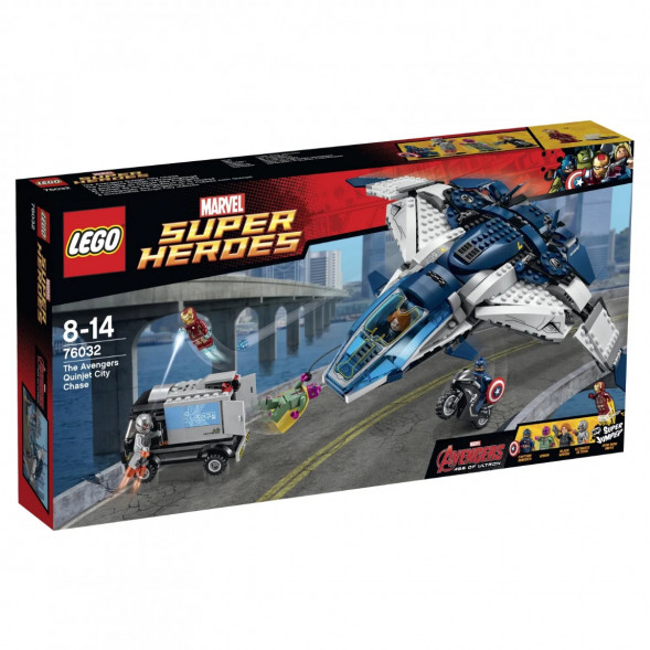 Конструктор LEGO Super Heroes 76032 Погоня на Квинджете Мстителей в Барнауле