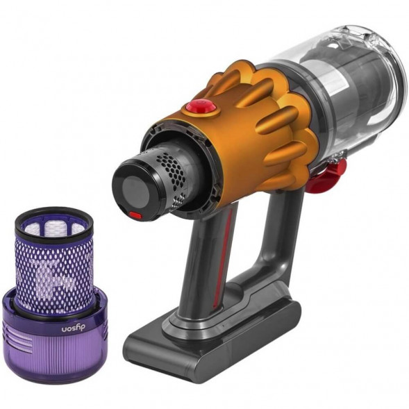 Пылесос Dyson V12 Detect Slim Absolute SV46, Yellow/Nickel в Барнауле
