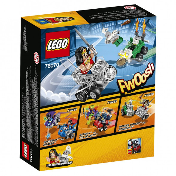 Конструктор LEGO Super Heroes 76070 Mighty Micros: Чудо-женщина против Думсдэя в Барнауле