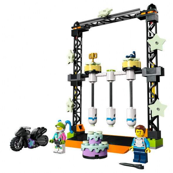 Конструктор LEGO City 60341 Трюковое испытание «Нокдаун» в Барнауле