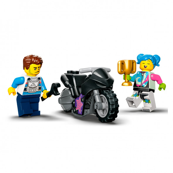 Конструктор LEGO City 60341 Трюковое испытание «Нокдаун» в Барнауле