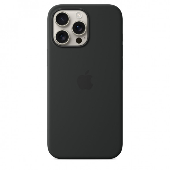 Чехол Apple для iPhone 16 Pro Max Silicone MagSafe,  Black (MYYT3ZM/A) в Барнауле