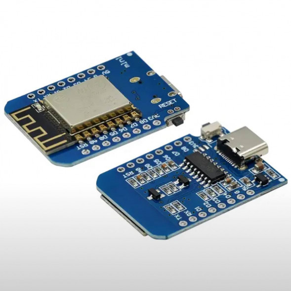 Микроконтроллер Wemos D1 mini ESP8266 с разъемом TYPE-C в Барнауле