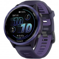 Умные часы Garmin Forerunner 570 47 мм Indigo Aluminium/Translucent Imperial Purple/Indigo 010-02971-02