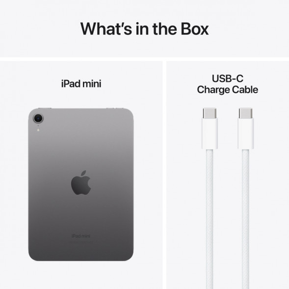 Планшет Apple iPad Mini (2024) Wi-Fi 256GB, Серый космос в Барнауле