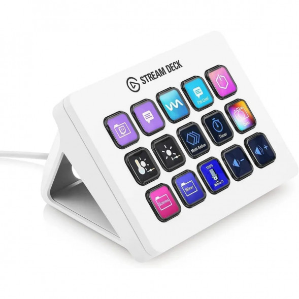 Контроллер Elgato Stream Deck MK.2, белый в Барнауле