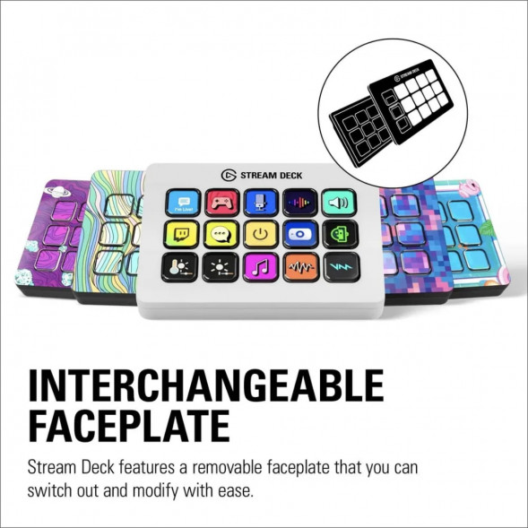Контроллер Elgato Stream Deck MK.2, белый в Барнауле