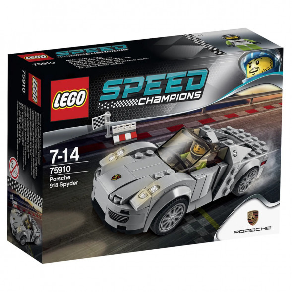 Конструктор LEGO Speed Champions 75910 Porsche 918 Spyde в Барнауле