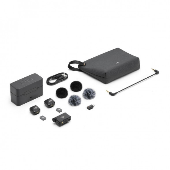 Микрофон DJI Mic Mini (2 TX + 1 RX + зарядный кейс) в Барнауле