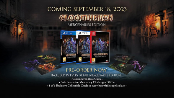 Игра Gloomhaven. Mercenaries Edition [PS4, английская версия] в Барнауле
