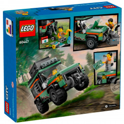 Конструктор LEGO City 60447 Внедорожный горный грузовик