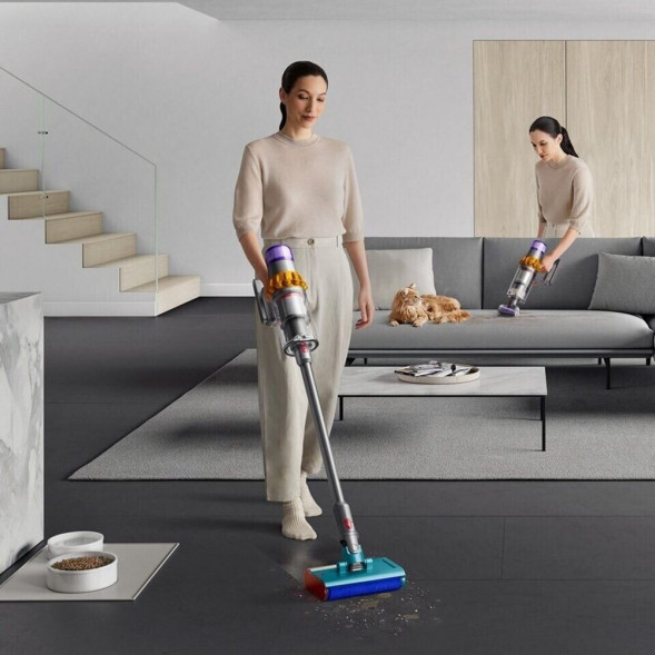 Пылесос Dyson V15s Detect Submarine, Yellow/Nickel в Барнауле