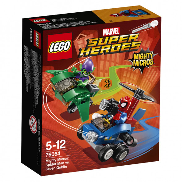 Конструктор LEGO Super Heroes 76064 Человек‑паук против Зелёного Гоблина в Барнауле