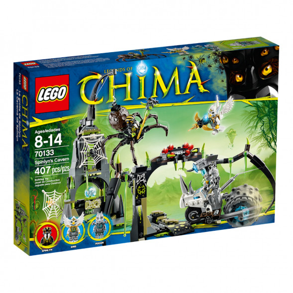 Конструктор LEGO Legends Of Chima 70133 Пещера Спинлина в Барнауле