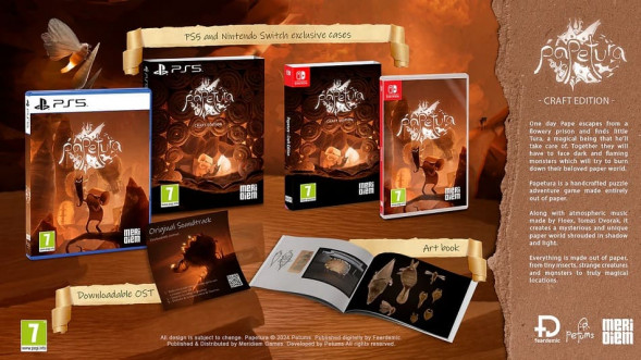 Игра Papetura. Craft Edition [Nintendo Switch, русские субтитры] в Барнауле