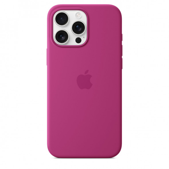 Чехол Apple для iPhone 16 Pro Max Silicone MagSafe, Fuchsia (MYYX3ZM/A) в Барнауле