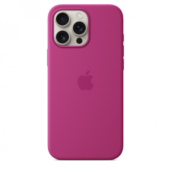 Чехол Apple для iPhone 16 Pro Max Silicone MagSafe, Fuchsia (MYYX3ZM/A) в Барнауле