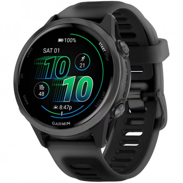 Умные часы Garmin Forerunner 570 42 мм Slate Grey Aluminium/Translucent Black 010-02970-00 в Барнауле
