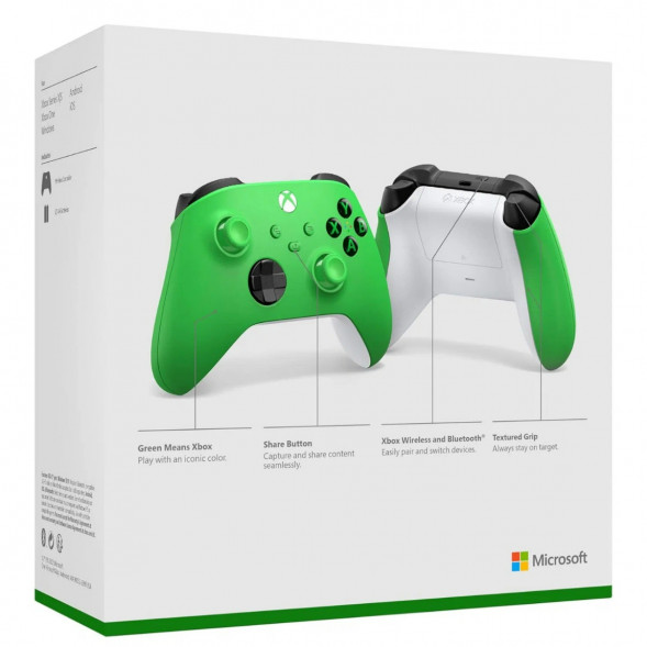 Геймпад Microsoft Xbox Series, velocity green в Барнауле