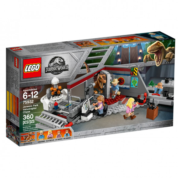 Конструктор LEGO Jurassic World 75932 Охота на рапторов в Парке Юрского Периода в Барнауле