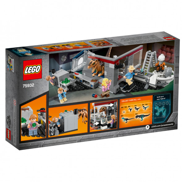 Конструктор LEGO Jurassic World 75932 Охота на рапторов в Парке Юрского Периода в Барнауле