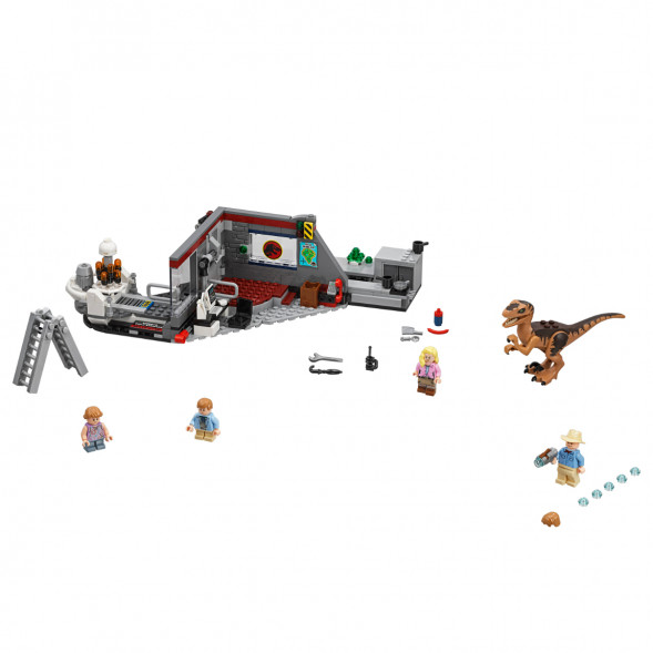 Конструктор LEGO Jurassic World 75932 Охота на рапторов в Парке Юрского Периода в Барнауле