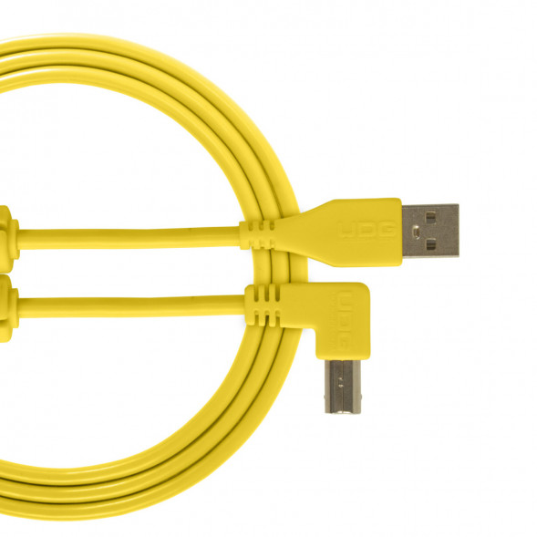 Аудиокабель UDG Ultimate Audio Cabel  USB 2.0 A-B 1 метр, жёлтый в Барнауле
