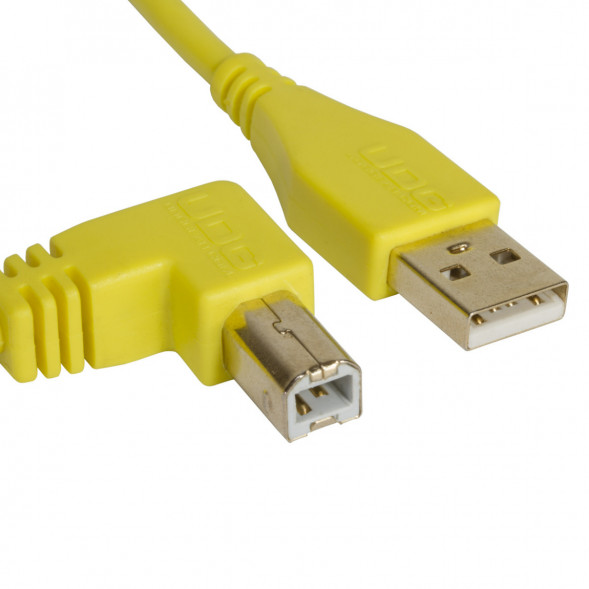 Аудиокабель UDG Ultimate Audio Cabel  USB 2.0 A-B 1 метр, жёлтый в Барнауле