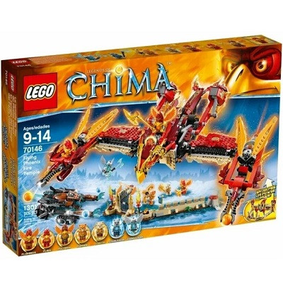 Lego Legends Of Chima 70146 Огненный летающий Храм Фениксов в Барнауле