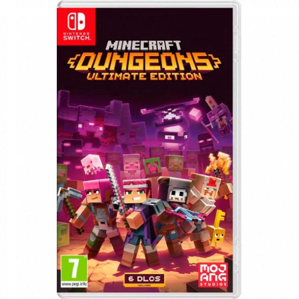 Игра Minecraft Dungeons - Ultimate Edition [Nintendo Switch, русские субтитры] в Барнауле