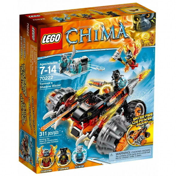 Конструктор LEGO Legends of Chima 70222 Огненный Вездеход Тормака в Барнауле