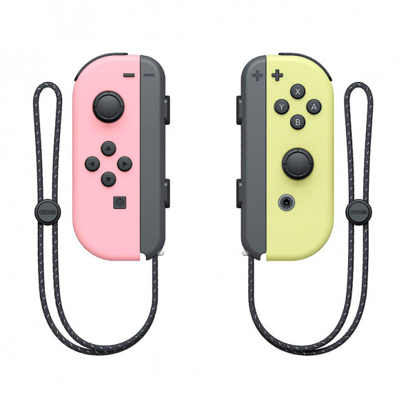 Геймпад Nintendo Switch Joy-Con controllers Duo, пастельный розовый / пастельный жёлтый в Барнауле