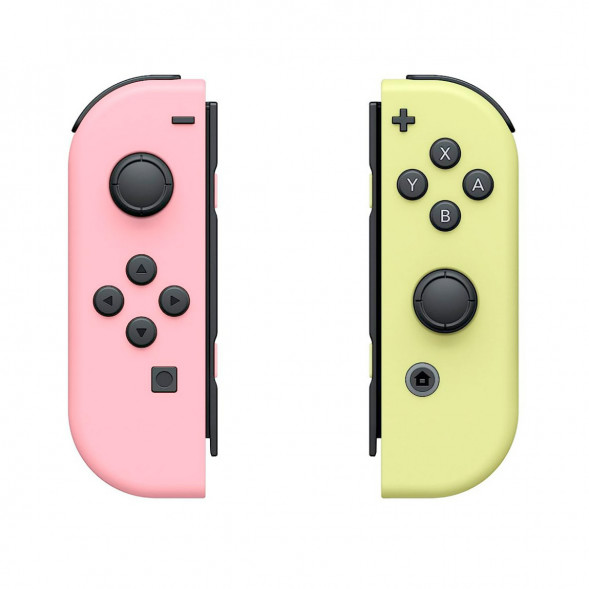 Геймпад Nintendo Switch Joy-Con controllers Duo, пастельный розовый / пастельный жёлтый в Барнауле