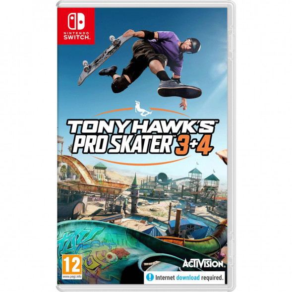 Игра Tony Hawk&amp;#039;s Pro Skater 3 + 4 [Nintendo Switch, английская версия] в Барнауле