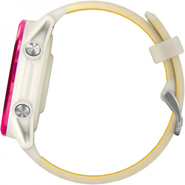 Умные часы Garmin Forerunner 570 42 мм Raspberry Aluminium/Translucent Bone/Mango 010-02970-02 в Барнауле