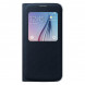 Чехол для Samsung Galaxy S6 S-View Cover (EF-CG920BBE), Black в Барнауле