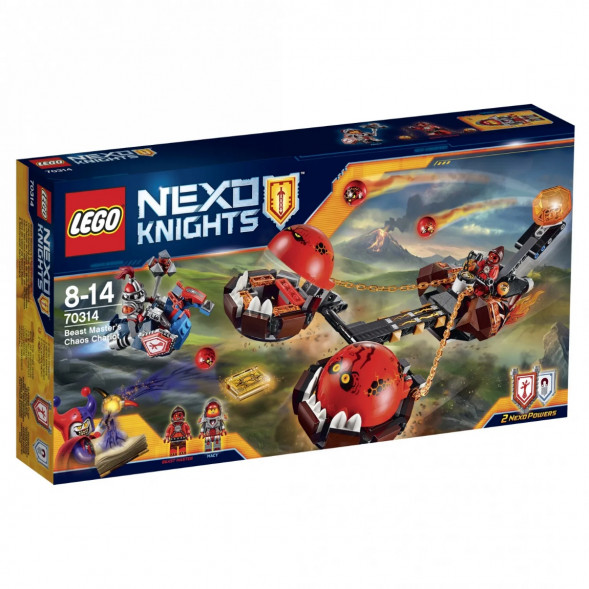 Конструктор LEGO Nexo Knights 70314 Безумная колесница Укротителя в Барнауле