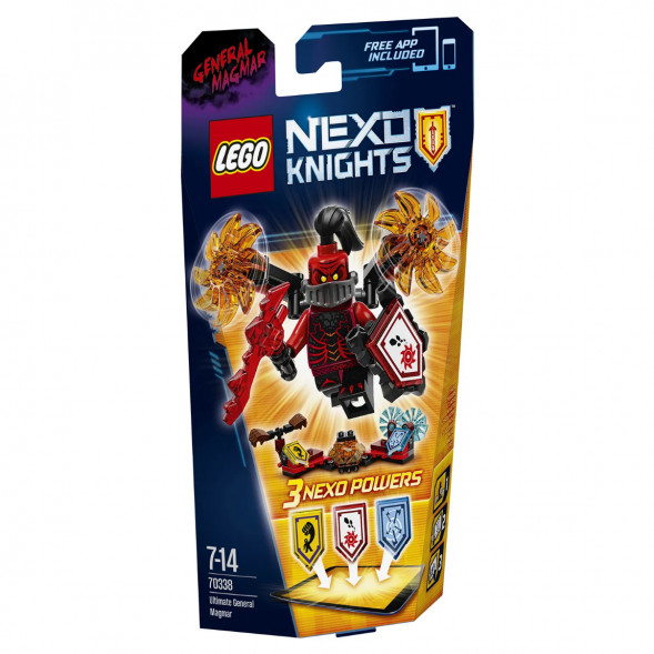 Конструктор LEGO Nexo Knights 70338 Генерал Магмар — Абсолютная сила в Барнауле